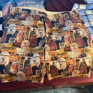 Custom made Yuengling Loudmouth Shorts size 40. Like new
